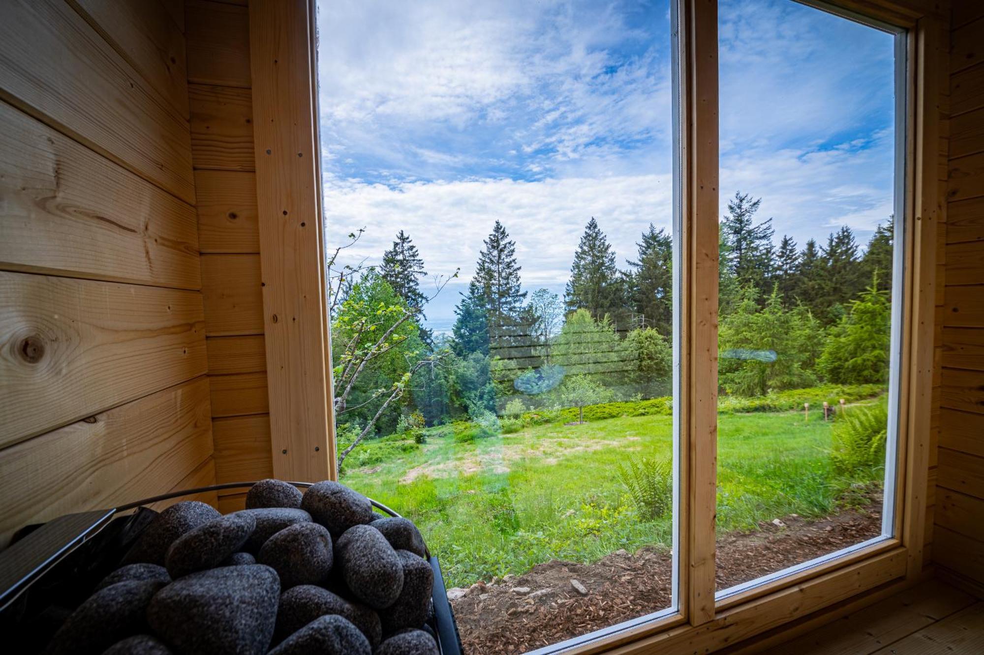 סאסבאכוואלדן Sonnenhaeusle - Natur. Fernblick. Panorama-Sauna. מראה חיצוני תמונה